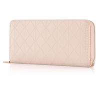 RRANCharltu Portefeuille Femme Grande Capacité Porte Monnaie Femme Portefeuilles et Porte-Cartes Long Format avec Nombreux Compartiments et Porte-Cartes, Rose