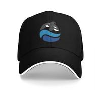 RRCRUHG Casquette de Baseball Classique Orca Logo Seaworld Vintage Visière Thermique Cheval Grand Format Homme Femme Ajustable Coupe en Coton pour Hommes
