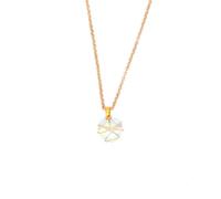 Rrdaily Joli collier avec pendentif en forme de cœur en cristal pour femme, collier simple en pierre naturelle, collier de clavicule, cadeau tendance d'amitié festival bijoux cadeaux, Large, Métal