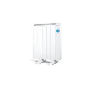 Orbegozo RRE 810 Radiateur à économie d'énergie, 5 éléments chauffants, écran numérique LCD, télécommande, programmable, 800 W, aluminium, blanc