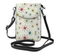 RRhgipp Atomic Stars Sac à bandoulière rétro en cuir synthétique pour femme