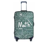 Rrhgipp Formulas Shapes Theory Math Lesson Word Housse de protection lavable pour valise de voyage élastique, blanc, XL