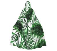 RRhgipp Palm Tree. Cape à capuche unisexe pour adulte - Longue cape à capuche pour vampire - Costume de sorcière - 150 cm