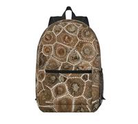 RRhgipp Petoskey Stone Sac à dos de voyage pour ordinateur portable 43,2 cm Grand format école garçon fille femme homme d'affaires sac d'ordinateur cadeau