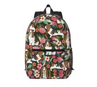 RRhgipp Sac à dos de voyage pour ordinateur portable de 43,2 cm pour l'école, les garçons, les filles, les femmes, les hommes d'affaires