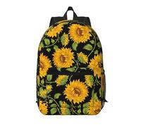 RRhgipp Sac à dos de voyage pour ordinateur portable Motif tournesol 43,2 cm Grand format école garçon fille femme homme d'affaires sac d'ordinateur cadeau