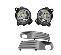 RRKBDQEL Antibrouillard Auto Pour VW Pour Transporter T5 Pour Multivan Pour Caravelle 03-2010 Lumière LED Couvercle Lampe Noir Gril Kit Commutateur Faisceau Câblage