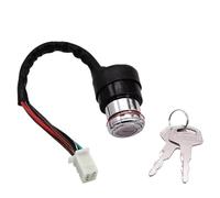 RRKBDQEL Bobine D'allumage Serrure De Commutateur D'allumage De Moto, Pièces De Rechange pour Suzuki pour GN125 pour GN 125 125cc(6 Wire)