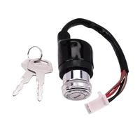 RRKBDQEL Bobine D'allumage Serrure De Commutateur D'allumage De Moto, Pièces De Rechange pour Suzuki pour GN125 pour GN 125 125cc(4 Wire)