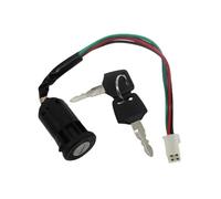 RRKBDQEL Bobine D'allumage Universel pour Quad, Moto Tout-Terrain Scooter pour VTT Marche/arrêt 50/70/90/110/150/250 Cm³ Contacteur D'allumage avec Clés pour Moto