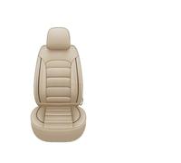 RRKBDQEL Housse Siège Voiture Universelle en Cuir pour Lexus Tous Les Modèles ES350 NX GS350 CT200h ES300h GS450h IS250 LS460 LS Auto Housse Siege Couvres(Beige 5 Seat 1)