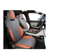 RRKBDQEL pour BYD Qin Destroyer 05 Quatre Saisons Universel Demi-Paquet Siège Aviation Tour Fourrure Haute Auto Housse Coussin Siège Voiture Auto Housse Siege Couvres(Orange Whole Set)