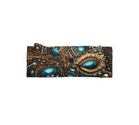 RRKDOY Bijoux sur un motif imprimé textile Bandeau pour bébé, bandeau élastique, accessoires pour cheveux doux adaptés pour les nouveau-nés, les enfants, les jeunes enfants et les filles