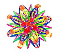Rrlihjgu 2 Set Respiration Extensible| 6,6 Pouces Rainbow Magic Ball Fidget Toy Boules Magique Changeable, pour La Maison, La Maternelle, Les Voyages Et Les Cours