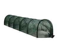 Rrlihjgu 380g Tunnel De Croissance Pliable avec Fermetures Éclair Anti-moustiques,Tunnel De Jardin avec Filet Filet D'ombrage pour,Protection Contre Les Oiseaux pour Le Jardinage
