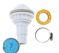 Rrlihjgu Accessoire de jets de retour pour piscine, kit de jets de retour pour piscine, montage jets sortie retour complet piscine terrestre