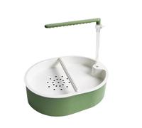 Rrlihjgu Bain d'oiseau Automatique,Alimenté par USB,Douche pour Oiseaux - pour Cage Intérieure Perroquet Cockatiel Conure Inséparable Gris du Gabon