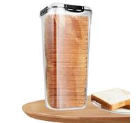 Rrlihjgu Boîte De Rangement Pour Pain Et Toast 14x34 Cms Conteneurs De Stockage De Pain Frai Avec Plateau À L'intérieur Boite A Pain, Boite A Pain De Mie Hermétique Avec Tiroir & Couvercle