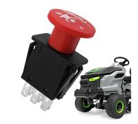 Rrlihjgu Bouton pour Engager l'Embrayage, Système D'Embrayage Et De Freinage Pour Tondeuse À Gazon, Pièces de Tracteur de Tonte de Précision Stable pour Utilisation Facile dans les Tâches d'Entretien