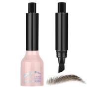 Rrlihjgu Brosse à teinter les sourcils, teinte pour sourcils, Brosse à sourcils couleur sourcils, Teinture pour sourcils longue durée, anti-taches de couleur des sourcils, brosse à sourcils coudée