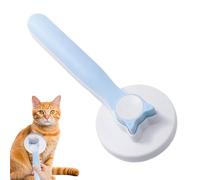 Rrlihjgu Brosse de toilettage pour chat, peigne pour chat, brosse douce pour la peau, outil de massage pour chiots, élimine les poils morts et le sous-mur, fournitures de soin de la peau des animaux