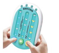Rrlihjgu Contrôleur de Jeu de Rythme, Jeux de Rythme pour , Jeu de Console Push Machine de Jeux de Puzzle interactifs, Jeu de société avec Boutons à Main avec Musique et lumière pour