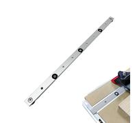 Rrlihjgu Couloirs pour rainure d'onglet, coulissant pour rail d'inclinaison | Outils en d'aluminium 450 mm pour modèles et accessoires dans les projets de menuiserie avec piste en