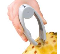 Rrlihjgu Dénoyauteur de fraises - Outil en acier inoxydable pour enlever les tiges de fruits rouges, pince multifonction avec design ergonomique pour fruits et légumes, ustensiles de cuisine pratiques