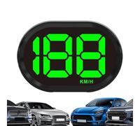 Rrlihjgu Écran de voiture Hud Head Up Display | Compteur numérique pour pare-brise de voiture - Compteur GPS, accessoires intérieurs automobiles