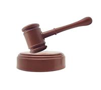 Rrlihjgu Ensemble De Maillet Et Bloc - Marteau d'Enchère Accessoires pour Tribunal Simulé | Pour Simulations de Tribunal, Enchères, Réunions, pour Femmes, Hommes, Diplômés d'École de Droit, Avocats