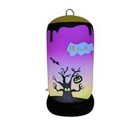 Rrlihjgu Explosions d'Halloween pour extérieur, décorations gonflables en plein air | Décoration gonflable de colonne gonflable | Décorations d'intérieur d'extérieur avec effet de terreur pour