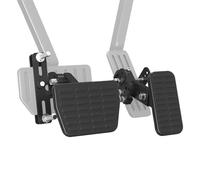 Rrlihjgu Extensions de pédales - Extension de pédale d'embrayage de voiture en d'aluminium, accessoires de pédale de frein automatique, extensions de pédales courtes de conducteur, extension