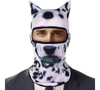 Rrlihjgu Face Masquerades, couverture de visage de chat - Couverture de visage 3D respirante légère avec oreilles,Vêtements faciaux de ski de chat pour amis, famille, voisins