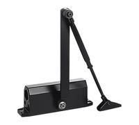 Rrlihjgu Ferme-porte commercial robuste, butée de porte - Charnière de fermeture automatique de porte - Amortisseur de porte silencieux, ferrures de garage à fermeture lente pour une utilisation dans