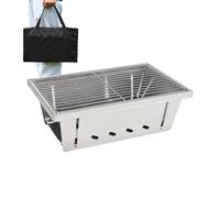 Rrlihjgu Foyer Portable | Batterie de Cuisine Extérieure Résistante à la Chaleur et Anti-Vent | Foyer Extérieur | pour Pêche Randonnée Jardin Arrière-Cour Patio Voyage Pique-Nique Fête Feux De