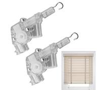 Rrlihjgu Inclinateur de tige - 2 pièces mécanisme d'inclinaison pour tringle de volet roulant en forme hexagonale | Outil de maintenance et accessoire de connexion de crochet pour la maison