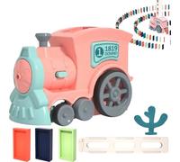 Rrlihjgu Jeu de Train Automatique, Jouet de Train Automatique, Jeux de Train pour, Blocs de Train pour, Jouets de Construction et d'empilage, éducation précoce avec Musique et