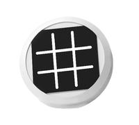 Rrlihjgu Jeu d'échecs Portable, Jeu d'échecs numérique - Jeu de Noughts and Crosses Jeux de société familiaux Portables, Jeux de société de stratégie créative, Console de Jeux de Puzzle