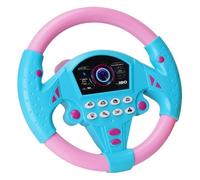 Rrlihjgu Jouet de volant pour enfants, jouet pour volant, amusant jouet créatif pour conduire des voitures avec son et lumière, jouet éducatif d'apprentissage préscolaire pour jeunes enfants