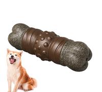 Rrlihjgu Jouets couineurs pour Chien, Jouets de Dentition pour Chien,Jouets en os de Brosse à Dents - Jouets interactifs en os de Dentition pour Chien, Jouets en os à mâcher durs indestructibles avec