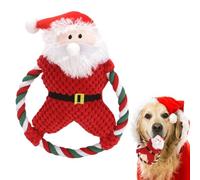 Rrlihjgu Jouets Qui Couinent pour Petits Chiens | Jouets À Mâcher Noël Saint Bernard pour Chien | Mignonne pour Chiot en Dentition | pour Animal Âgé Chambre Races Petites Et Moyennes