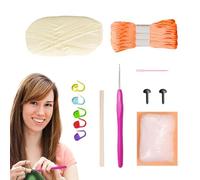 Rrlihjgu Kit de crochet de baleine pour débutants, kit de tricot de baleine pour débutants, accessoires artisanaux avec tutoriels vidéo