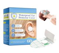 Rrlihjgu Lot de 60 cache-oreilles pour le bain de bébé, protection auditive pour nouveau-nés pour nager ou se baigner