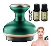 Rrlihjgu Masseur anti-cellulite portable | Machine de massage réducteur de cellulite - Massage à micro-courants, réducteur de graisse sans fil et brosse faciale avec lumière rouge pour tout le corps