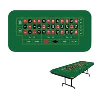 Rrlihjgu Nappe de Poker, Nappe de | Tapis de Poker Holdem 120x60cm | Couvertures de Table de Cartes antidérapantes, Tapis de Table de Poker pour Texas Holdem Poker, Jeux de Cartes