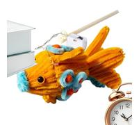 Rrlihjgu Nettoyeurs de tuyaux artisanaux, nettoyeurs de tuyaux en chenille, bricolage avec bâton flou de lanterne de poisson - Nettoyeurs de pipes pour travaux manuels, fournitures d'art et