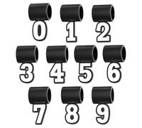 Rrlihjgu Pendentif numérique, collier avec pendentif numéro de baseball en silicone - souvenir commémoratif événements baseball fête des pères garçons Noël anniversaire quotidien footballeurs