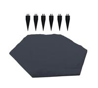 Rrlihjgu Pierres De Pas pour Le Jardin | Décoration de Sol Extérieur | Dalles Décoratives avec Piquets De Sol pour Les Sentiers Les Arrière-Cours Les Piscines Les Patios Et Les Espaces Extérieurs