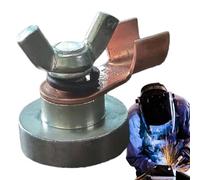 Rrlihjgu Pince de terre pour soudure magnétique, soudure avec pince de terre magnétique - Pince de support de soudure magnétique puissante, pince de support de soudure magnétique