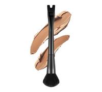 Rrlihjgu Pinceaux de Contour pour Maquillage | Pinceau à Joues 2 en 1 | Double Embout Forme U pour Sculpter Joues Nez